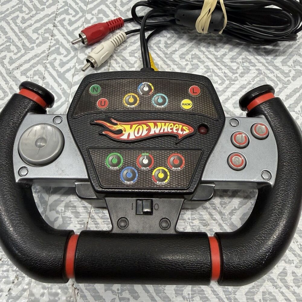 Vintage Mattel Hot Wheels Racing Game Plug & Play Television Video Game Tested